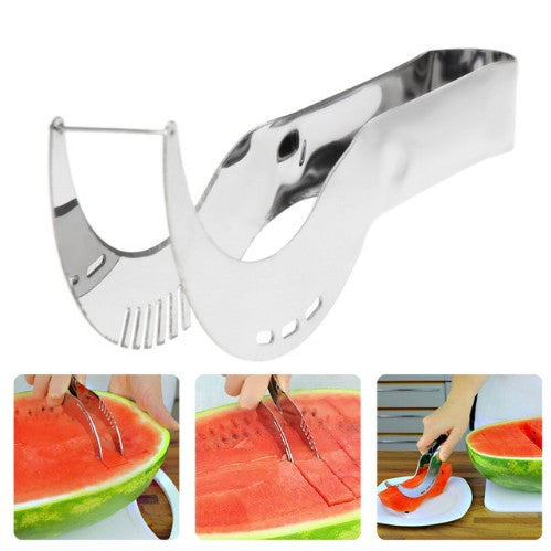 Sharp Stainless Steel Splitter Watermelon Slicer Corer